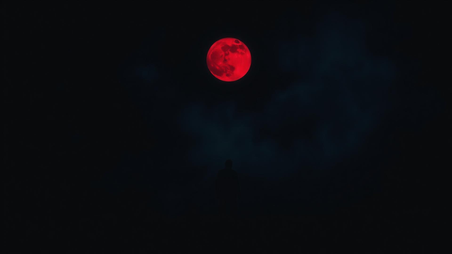 Blood Moon — Cinematic Wallpaper
